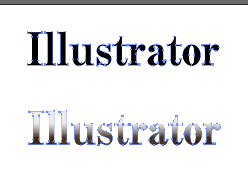 【Illustrator】だんだん透明になるグラデーションを文字にかける方法texture-gradient12-2
