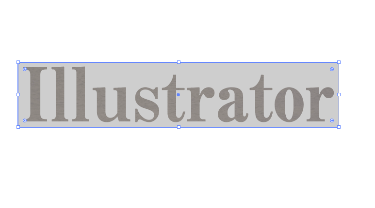 【Illustrator】だんだん透明になるグラデーションを文字にかける方法texture-gradient7